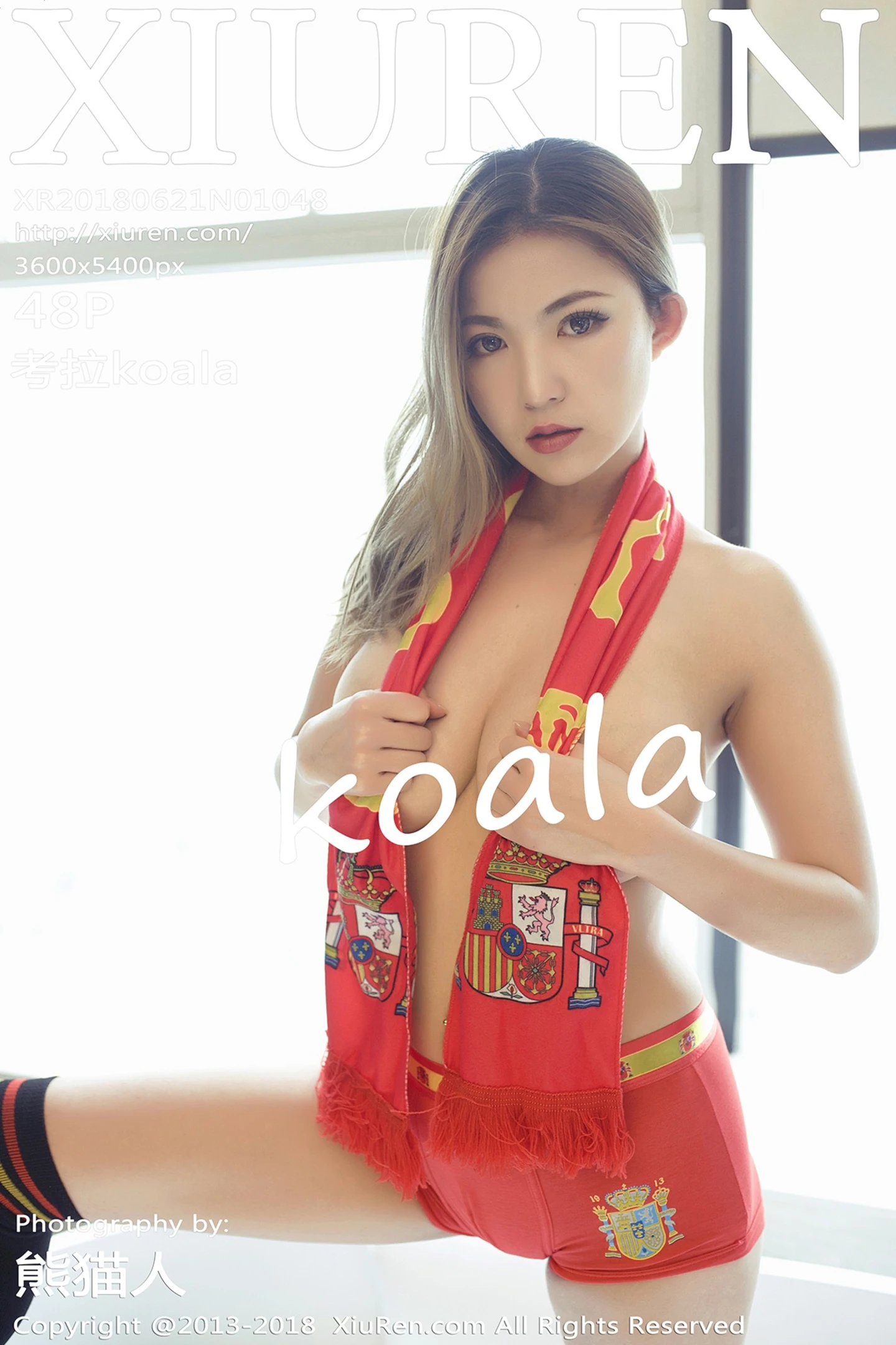 [XiuRen秀人网]No.1048_F胸嫩模考拉koala蓝色死库水开胸比基尼秀豪乳喷血诱惑写真48P-秀人网 - XiuRen.Space